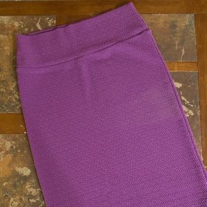 LuLaRoe Violet Midi skirt, medium